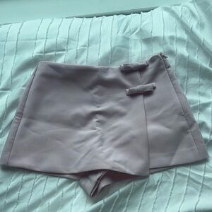 Zara pink skort with bows